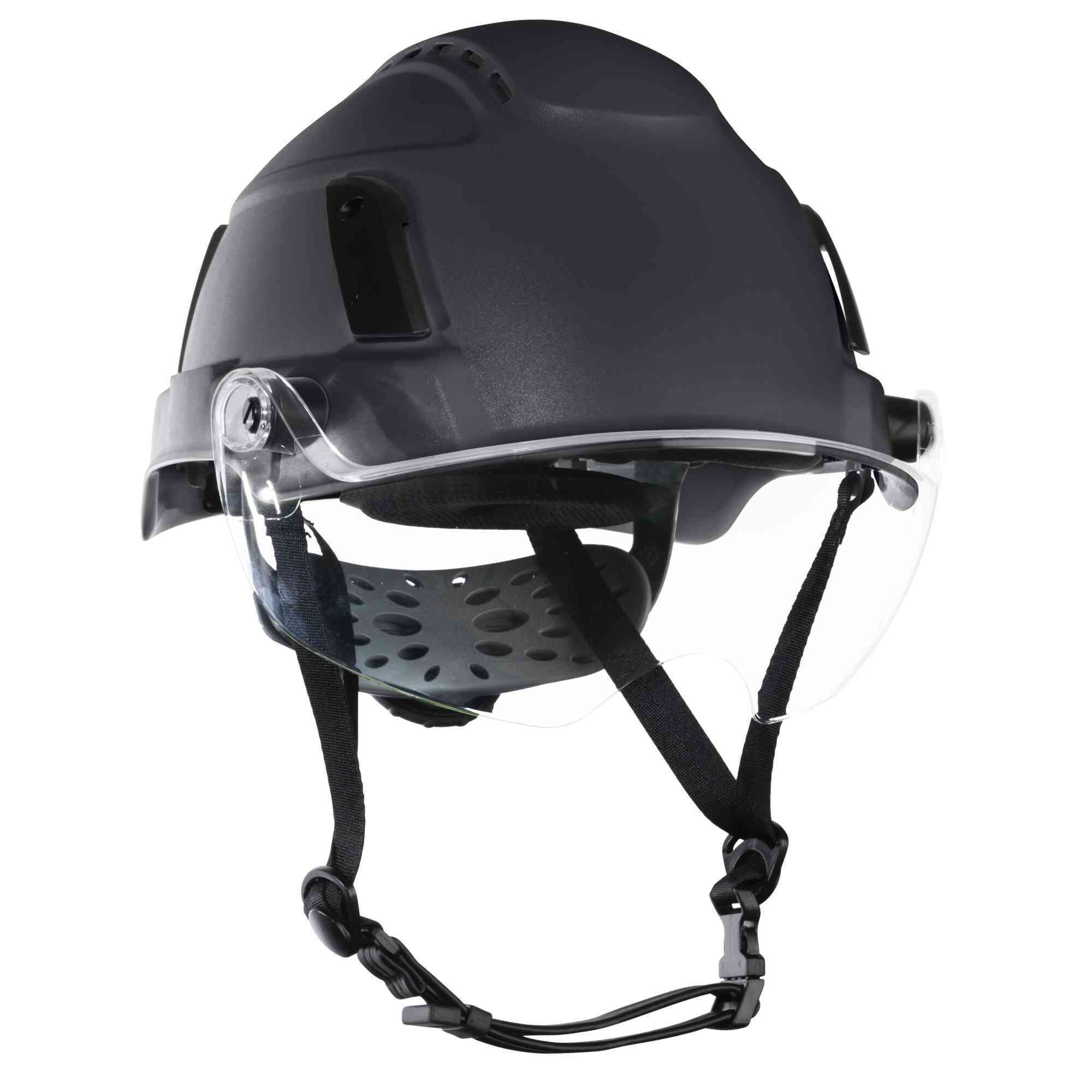 Jackson Safety - Safety Helmet - XS2-550V Series - Type 2+ - Vented - With Flip-Up Visor - Black - Model # 22174